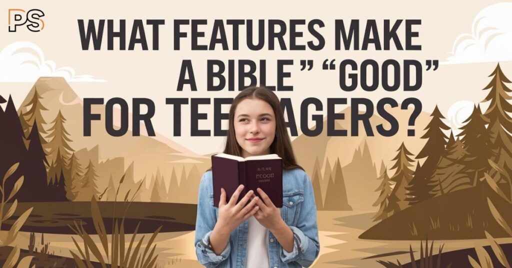 What Features Make a Bible “Good” for Teenagers?