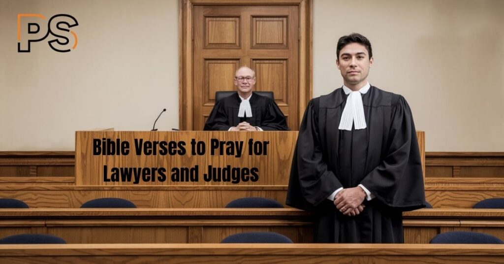 Bible Verses to Pray for Lawyers and Judges