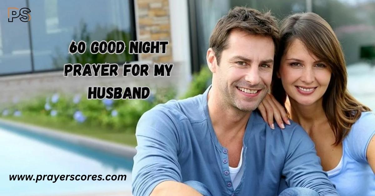 Good Night Prayer for My Husband