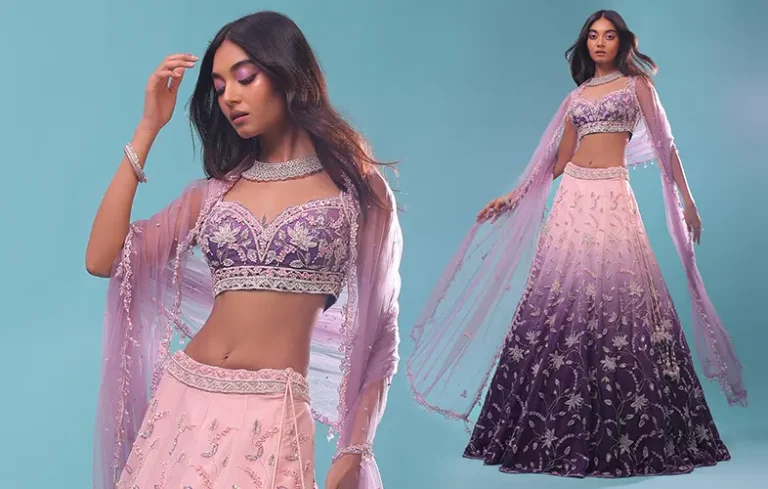 A Colour for Every Season: Lavender Suits and Lehengas for the Modern Bride